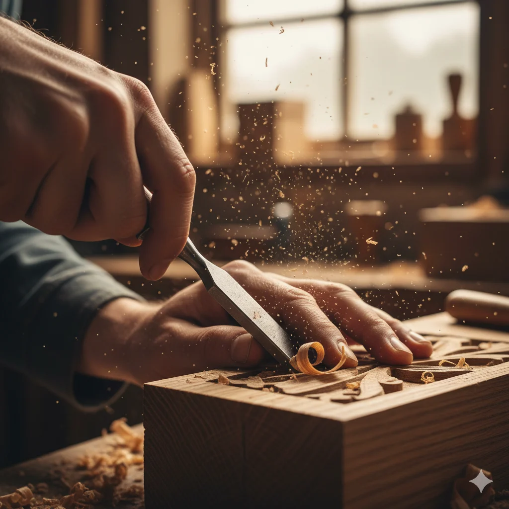 Tallado a mano